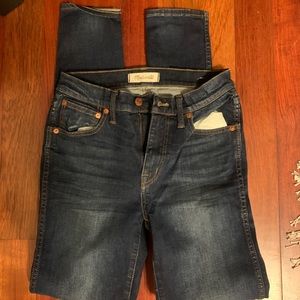 Madewell skinny jeans
